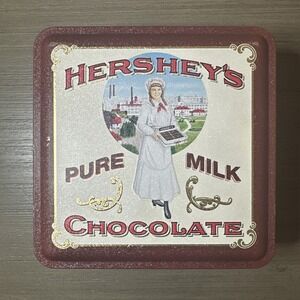 Hershey's Vintage Edition #2 Collectible 1992 Tin Canister Milk Chocolate
